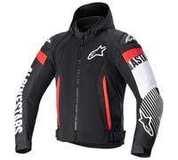 Alpinestars Zaca Air Jacke, schwarz-weiß-fluorot Größe: M