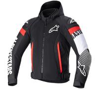 Alpinestars Zaca Air Jacke schwarz / weiss / rot-fluo L