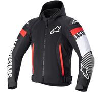 Alpinestars Zaca Air Jacke, schwarz-weiß-fluorot Größe: 3XL