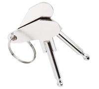 Alriedy 2 Stück Traktor-Zündschlüssel 931894 Durchmesser 5mm Universal Zündschlüssel Für ZETOR-Traktor 5511 5711 6911 43245 Ersatz Schlüssel Für Zündschloss Langlebig Und Praktisch