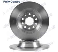 ALTE AUTOMOTIVE 2x Bremsscheibe hinten voll für VW Passat Caddy V 3G5 CB5