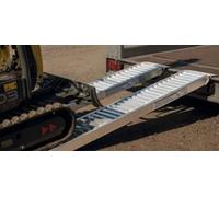 ALTEC Verladeschiene Alu 1700Kp L1620 x 245mm, mit Rand (Auffahrrampe, Ladebrücke)