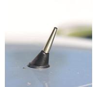 Alu Design Antenne Kurtstab Dachantenne Stabantenne chrom grün 60mm universal für M5 / M6 Gewinde