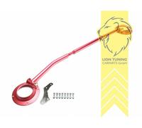 ALU Domstrebe für VW Golf 2 Jetta 2 rot vorne oben 3-teilig verstellbar