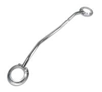 Alu Domstrebe VW Golf Jetta 2 II GTI + 16V Corrado 2,0 poliert vorne verstellbar