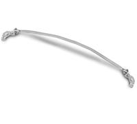 Alu Domstrebe Querstrebe Motor poliert verstellbar vorne für BMW 1er E81 E82 E87