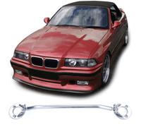 Alu Domstrebe vorne poliert passend für 3er BMW E36 6 Zyl 320i 325i 90-99