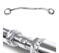 Alu Domstrebe VW Golf Jetta 2 II GTI + 16V Corrado 2,0 poliert vorne verstellbar