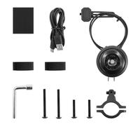 Alu Elektroroller für Hupe 125dB lauter Sound USB Aufladen für Fahrrad
