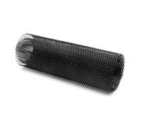 Alu Renngitter,Aluminium Racegitter Streckgitter,Universal Auto Car Grill Mesh Net Aluminiumlegierung Alu Kühlergrill Einsatz Blatt Gitter Körper Stoßstange Rauten Grill,100x33cm,Schwarz 8 X 25mm