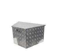 Alu-Staubox für V-Deichsel 864 x 406 x 482 x 457 mm, für Anhänger, Werkzeugkiste