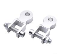 Alu Stoßdämpfer Verlängerung 5cm Motorrad Heck Höherlegung(A White)