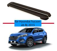Alu Trittbretter Schweller Flankenschuz für Hyundai Tucson ab Bj 2015