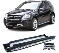 Alu Trittbretter Schweller OE Optik mit ABE für Mercedes ML W164 M Klasse 05-11
