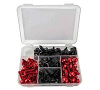 Alu Verkleidungsschrauben Innensechskant universal passend für Yamaha 2 rot