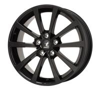 Alufelge 16 zoll ITWHEELS Alice 5x112 6,5J ET35, Farbe Schwarz Glänzend