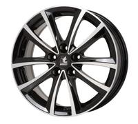 Alufelge 16 zoll ITWHEELS Elena 5x108 6,5J ET50, Farbe Schwarz Glänzend Poliert