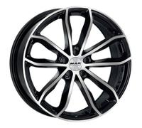 Alufelge 20 zoll MAK 24H-FF 5x112 9J ET26, Farbe Schwarzer Spiegel