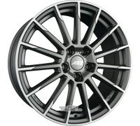Alufelge AEZ ATLANTA Einteilig TITAN - Graphite Matt Frontpoliert 7.50 x 18 ET 48.00 5x112.00