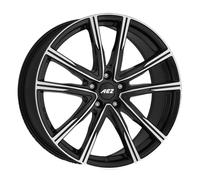 AEZ Montreal black/polished 7.5x18" ET49.5 LK5 114.3 ML 67.1 Alufelgen 18 Zoll