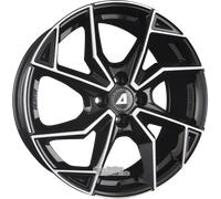 Alufelge ALUTEC ADX.02 Einteilig Diamant-Schwarz Frontpoliert 7.00 x 17 ET 48.00 5x100.00