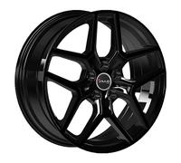 ALUFELGE AVUS AC-519 FUR FIAT 500X 7X17 5X110 BLACK Q1C