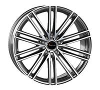 ALUFELGE AVUS AC-M08 FUR PORSCHE CAYENNE COUPE S 11.5X22 5X130 ANTHRACITE P 87L