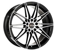 ALUFELGE AVUS AC-MB5 FUR MINI CLUBMAN COOPER S 8.5X19 5X112 BLACK POLISHED M31