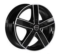 ALUFELGE AVUS AC-V51 FUR FIAT DUCATO M1 6.5X16 5X118 BLACK POLISHED 0X8
