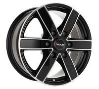 ALUFELGE AVUS AC-V61 FUR MERCEDES-BENZ SPRINTER 2 N1 6.5X16 6X130 BLACK POL LRO