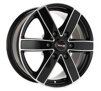 ALUFELGE AVUS AC-V61 FUR MERCEDES-BENZ SPRINTER 3 M1 8X18 6X130 BLACK POLISHED