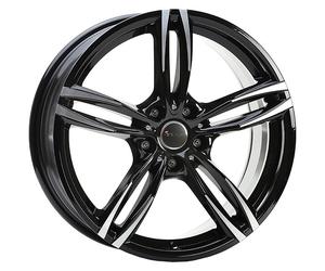 ALUFELGE AVUS AF15 FUR AUDI S5 CABRIO - COUPE - SPORTBACK 8X18 5X112 BLACK U1X