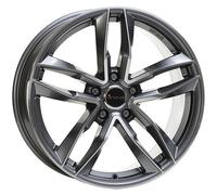 ALUFELGE AVUS AF16 FUR AUDI A8 8X18 5X112 ANTHRACITE POLISHED Z4D