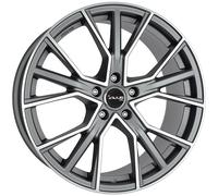 ALUFELGE AVUS AF18 FUR AUDI Q5 HYBRID 9X20 5X112 MATT ANTHRACITE POLISHED 6D2