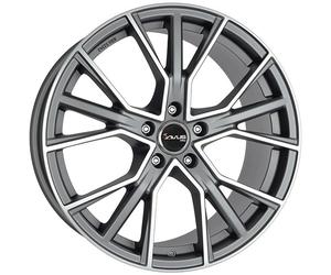 ALUFELGE AVUS AF18 FUR VOLKSWAGEN T-CROSS 8X18 5X100 MATT ANTHRACITE POLISHED D