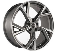 AVUS RACING AF20 matt anthracite polished 9.0Jx21 5x112 ET30