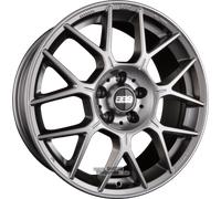 BBS, XR, 7,5x17 ET45 5x108 70, platinum silber