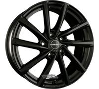 Borbet V black glossy 7x17" ET49 LK5 112 ML 57.1 Alufelgen 17 Zoll