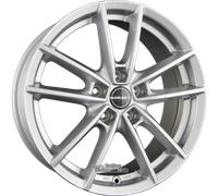 Alufelge BORBET W Einteilig Crystal Silver 7.00 x 17 ET 50.00 5x114.30 Wintertauglich