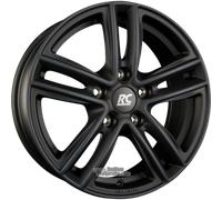 ALUFELGEN RCDESIGN, RC27, 7X17 ET40 5X112 57,1, SCHWARZ KLAR MATT