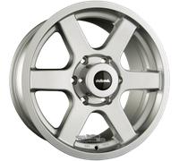 Alufelge DELTA 4x4 4x4 AVVENTURA Einteilig Silver Matt 8.50 x 17 ET 40.00 5x120.00 Wintertauglich