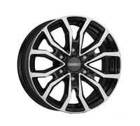 ALUFELGE DEZENT KC DARK 6.5X16 6X130 BLACK/POLISHED SFK