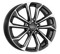 ALUFELGE DEZENT KS DARK FUR HYUNDAI I30 WAGON 7X17 5X114.3 GUNMETAL/POLISHE NDI