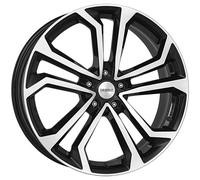 Dezent TA Black Polished Alufelge 17 Zoll ET38 5x114,3 ML71,6