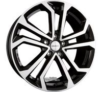 Dezent TA Black Polished Alufelge 16 Zoll ET38 5x114,3 ML67,1