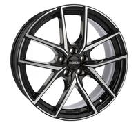 Dezent TO Black Polished Alufelge 19 Zoll ET45 5x108 ML63,4