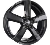 4x 17 Zoll Alufelgen für Ford Kuga / Dezent TU black 7x17 ET40.50 (B-DR00553)