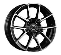 ALUFELGE DIEWE NEVE FUR RENAULT TWINGO II 6.5X16 4X100 BLACK DIAMOND CWJ