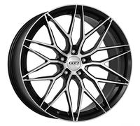 Dotz, Suzuka Dark, 8,5x19 ET47 5x120 72,6, black polished