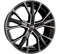 GMP Gunner Black Diamond Alufelge 18 Zoll ET46 5x100 ML57,1